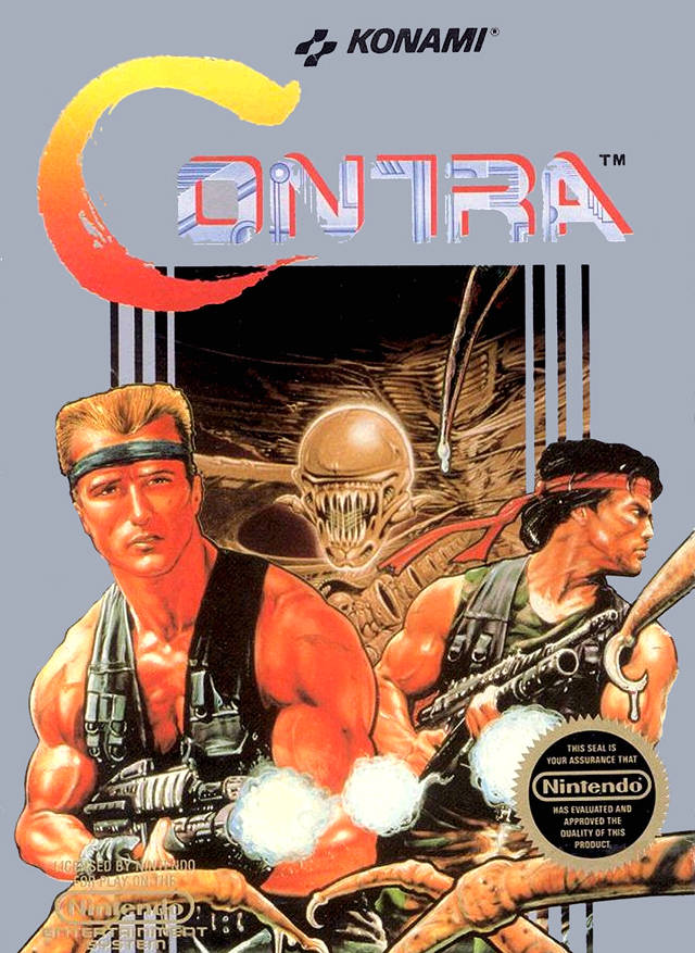 Probotector (Contra), un rambo contra robots