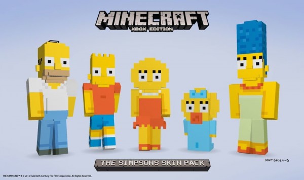 Los Simpsons DLC Minecraft