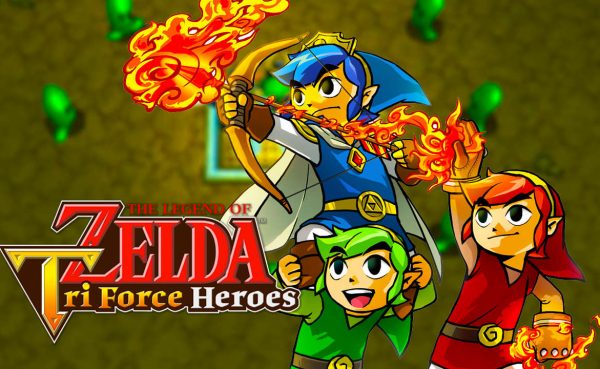 The Legend of Zelda: Tri Force Heroes nuevo juego de Nintendo