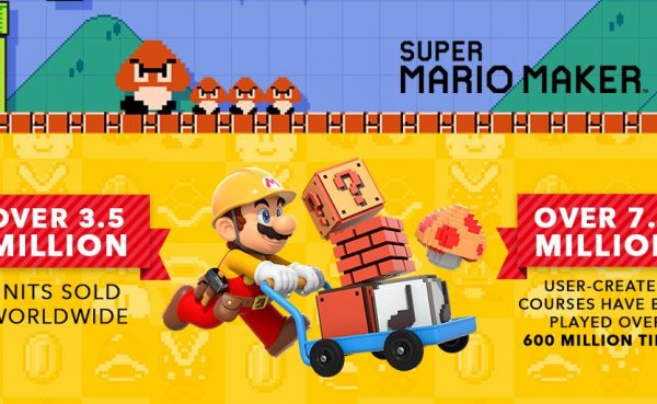 Super Mario Maker supera los 3,5 millones de copias vendidas