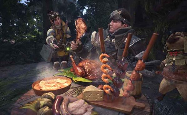 Guía de cómo cocinar en Monster Hunter World
