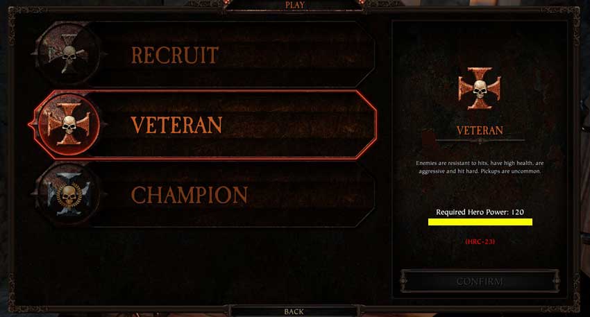 cómo aumentar el poder heroico en Warhammer: Vermintide 2